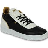 Schoenen Heren Online - Mannen Sneaker Luxury Black White - CMS72 - Zwart