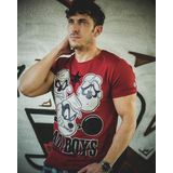 Bad Angel - Funny T shirt Heren - 6318B - Bordeaux