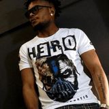 Rebel Pharaoh - Exclusieve T shirt Heren - 6322W - Wit