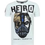 Rebel Pharaoh - Exclusieve T shirt Heren - 6322W - Wit