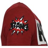 Hero Mask - Zomer T shirt Heren - 6323B - Bordeaux