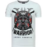 Dynamite Coyote - Leuke T shirt Heren - 6320W - Wit