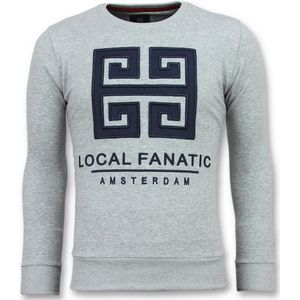 Local Fanatic Greek border leuke sweater