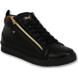 Heren Sneaker Bee Black Gold V2- CMS98 -Zwart