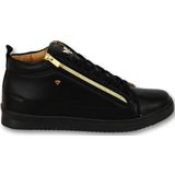 Heren Sneaker Bee Black Gold V2- CMS98 -Zwart