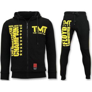 Exclusieve Trainingspak Heren - TMT Floyd Mayweather Set - Zwart