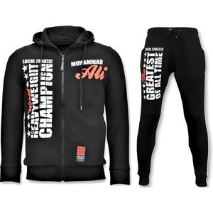Local Fanatic - Muhammad Ali Sport Set - Joggingpak - Zwart