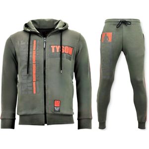 Exclusieve Heren Trainingspak - Iron Mike Tyson Boxing - Groen