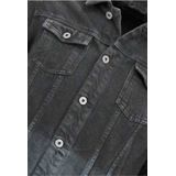 Enos - J-990 - Spijkerjack - Zwart - 100% Katoen