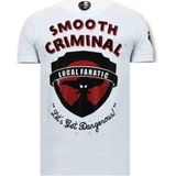 Luxe Heren T-shirt - Cosa Nostra Mafioso - Groen