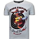 Luxe Heren T-shirt - Cosa Nostra Mafioso - Groen