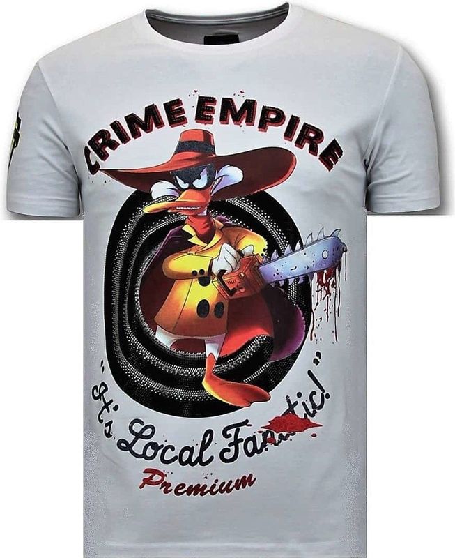 Luxe Heren T-shirt - Cosa Nostra Mafioso - Groen