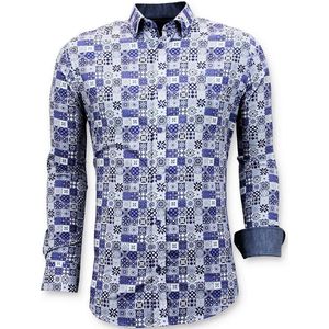 Tony Backer - Luxe Trendy Overhemden - Digitale Print