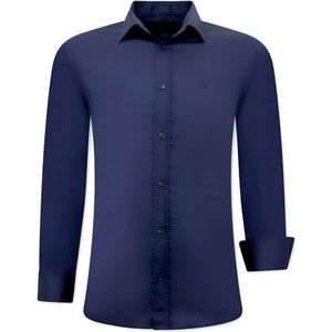 Gentile Bellini - Oxford Shirts - Licht Blauw - Slim Fit Overhemden