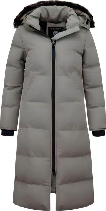 Matogla - Extra Lange Parka - Grijs - 100% Polyester