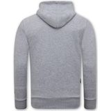 Hoodie Heren Print - Ultimate Fighting - Grijs