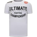 The Notorious Conor Print Shirt Heren - UFC - Wit