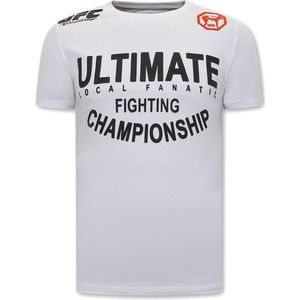 The Notorious Conor Print Shirt Heren - UFC - Wit