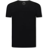 Luxe Heren T-shirt - Joaquin Guzman El Chapo - Wit