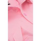 Tony Backer - 3071NW - Satijn Hemd - Roze - Slim Fit