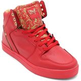 Heren Sneakers - Majesty Red Gold 2 - CMS13 - Rood