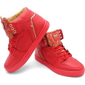 Heren Sneakers - Majesty Red Gold 2 - CMS13 - Rood