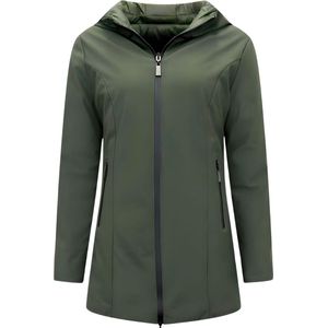 Gentile Bellini - Halflange Parka - Dames - Groen - 100% Polyester
