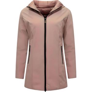 Dames - Winterparka - Waterdicht - Pink - Double Face - Slim Fit