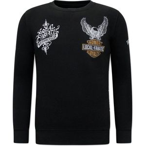 LF Amsterdam - MC Honor & Loyalty - Heren Sweater - Zwart