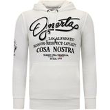 Local Fanatic - Narcos University - Joggingspak - Wit - 84% Katoen, 16% Polyester