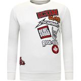 ICON - Rocks - Joggingpak - Wit - Katoen