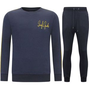 LF Amsterdam - Greek Ribbon - Joggingpak - Blauw