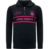 Local Fanatic - Double Line Signed - Trainingspak - Wit / Blauw