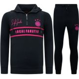 Local Fanatic - Double Line Signed - Trainingspak - Wit / Blauw