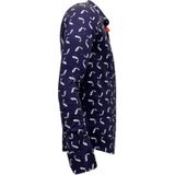 Gentile Bellini - Overhemd - Blauw - 97% Katoen - Slim Fit - Lange Mouwen