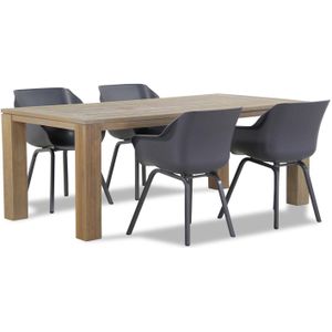 Hartman Sophie element/Brighton 165 cm dining tuinset 5-delig