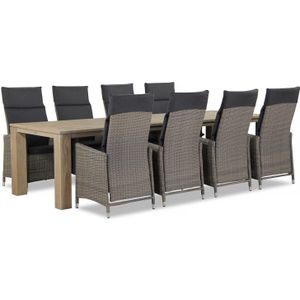 Garden Collections Madera/Brighton 300 cm dining tuinset 9-delig