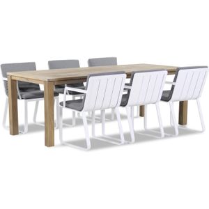 Lifestyle Estancia/Bristol 220 cm dining tuinset 7-delig