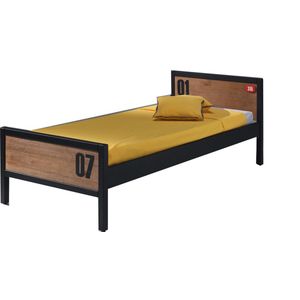 1-Persoonsbed Lucas Bruin - Hoogte 75 cm