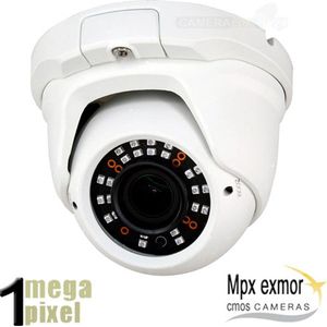 Beveiligingcamera - HD - 4 in 1 Camera - 30m Nachtzicht - 2.8-12mm Lens - Infrarood Dome Camera - CVI, TVI, AHD, Analoog - Binnen & Buiten