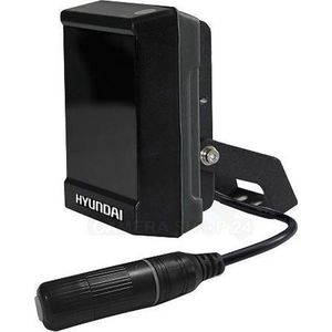 Hyundai IR Illuminator - PoE - Verhoogt Nachtzicht Tot 40 Meter - 6 LEDs - Kijkhoek 45 Graden - Professionele IR Lamp Camerabewaking