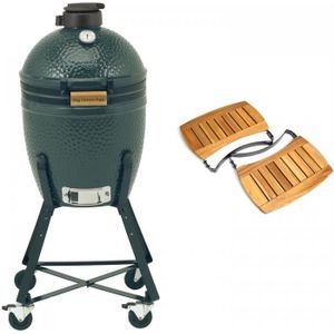 Big Green Egg Small Houtskoolbarbecue met Nest en Acacia EGG Mates