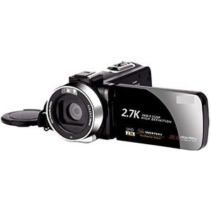 Videocamera 2.7K videocamera camcorder webcam 3.0 inch IPS HD Touch screen FHD Camera-ondersteuning Afstandsbediening Originele camera (Size : Standard, Color : Standard)