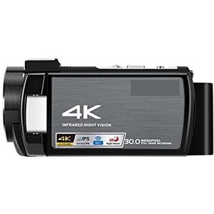 Videocamera AE8 Digitale videocamera 4k digitale camcorder met wifi nachtzicht for video's schieten film