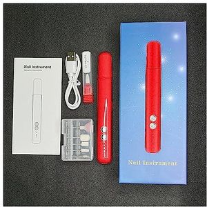 Elektrische nagelboor, Professionele nagelboormachine, elektrische manicure-freesset, boortjes for nagelvijlen, gereedschap for het verwijderen van gellak Gemakkelijk te gebruiken, voor acryl- en gell