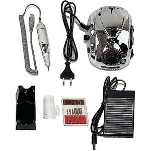 Elektrische nagelboor, 35000 RPM elektrische nagelboormachine, nagelpolijstboor, manicuremachine for Nail Art Tools Kit, elektrische nagelvijl met snijder Nail Art Drill Gemakkelijk te gebruiken, voor