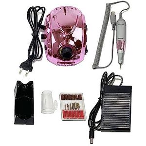 Elektrische nagelboor, 35000 RPM elektrische nagelboormachine, nagelpolijstboor, manicuremachine for Nail Art Tools Kit, elektrische nagelvijl met snijder Nail Art Drill Gemakkelijk te gebruiken, voor