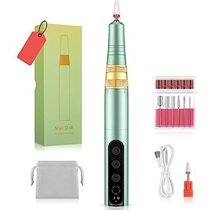 Elektrische nagelboor, Draagbare Elektrische Nagelboor, Professionele Draadloze Elektrische Nagelvijl For Acrylgelnagels Gemakkelijk te gebruiken, voor acryl- en gellak