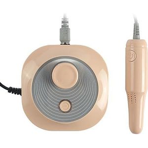 Elektrische nagelboor, Professionele manicuremachine Elektrische nagelboor Nagelfrees Polijstmachine Manicure Router Nieuw modeontwerp Gemakkelijk te gebruiken, voor acryl- en gellak (Color : Orange