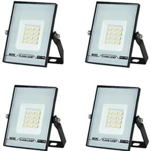 LED-schijnwerpers buiten, LED Schijnwerper 10W 20W 30W 50W 100W 150W Hoge Helderheid IP66 Waterdichte Outdoor mini Spotlight Muur Poort Garage Tuin Lamp voor garage, tuin, gazon, tuin (Color : Cold W